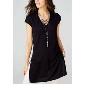 J. Jill Lightweight Sleeveless Sweater Tunic V-Neck Sz XS